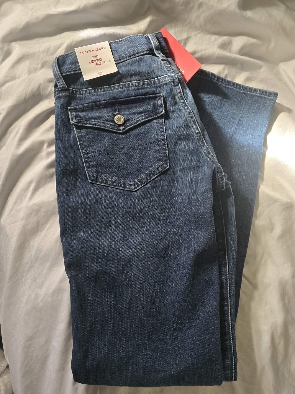 Lucky Brand Women’s Dark Indigo Boot Cut Jeans